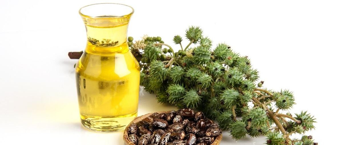 Castor oil for skin aging problems.