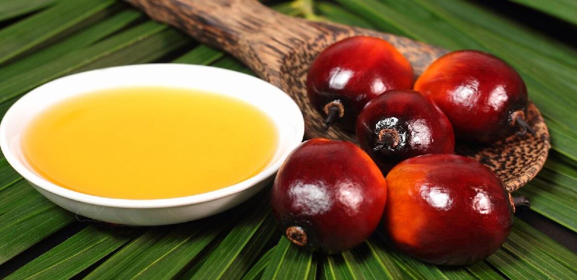 Palm oil renews the epidermis
